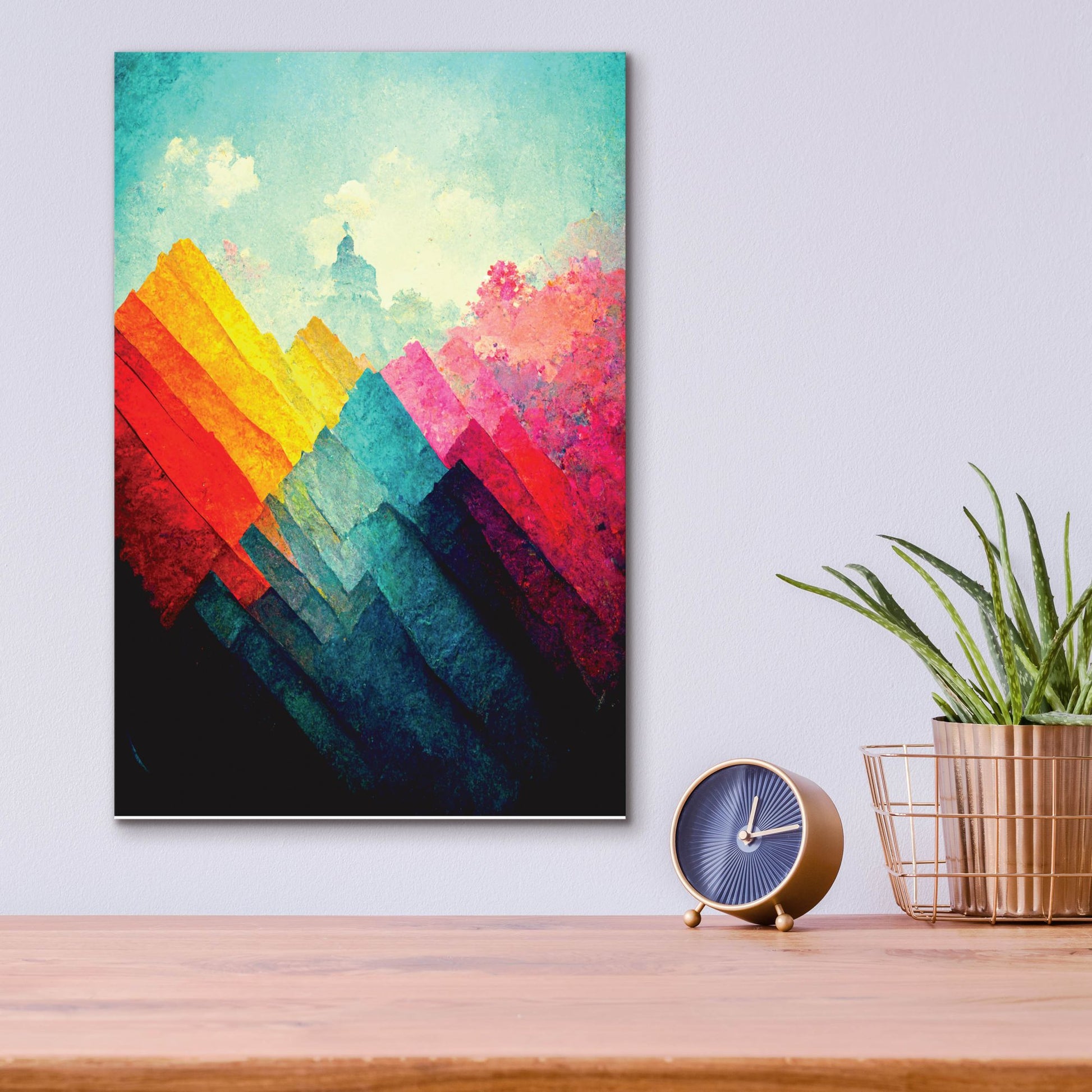 Epic Art 'Change Of Scenery 1' by Romantz Art, Acrylic Glass Wall Art,12x16