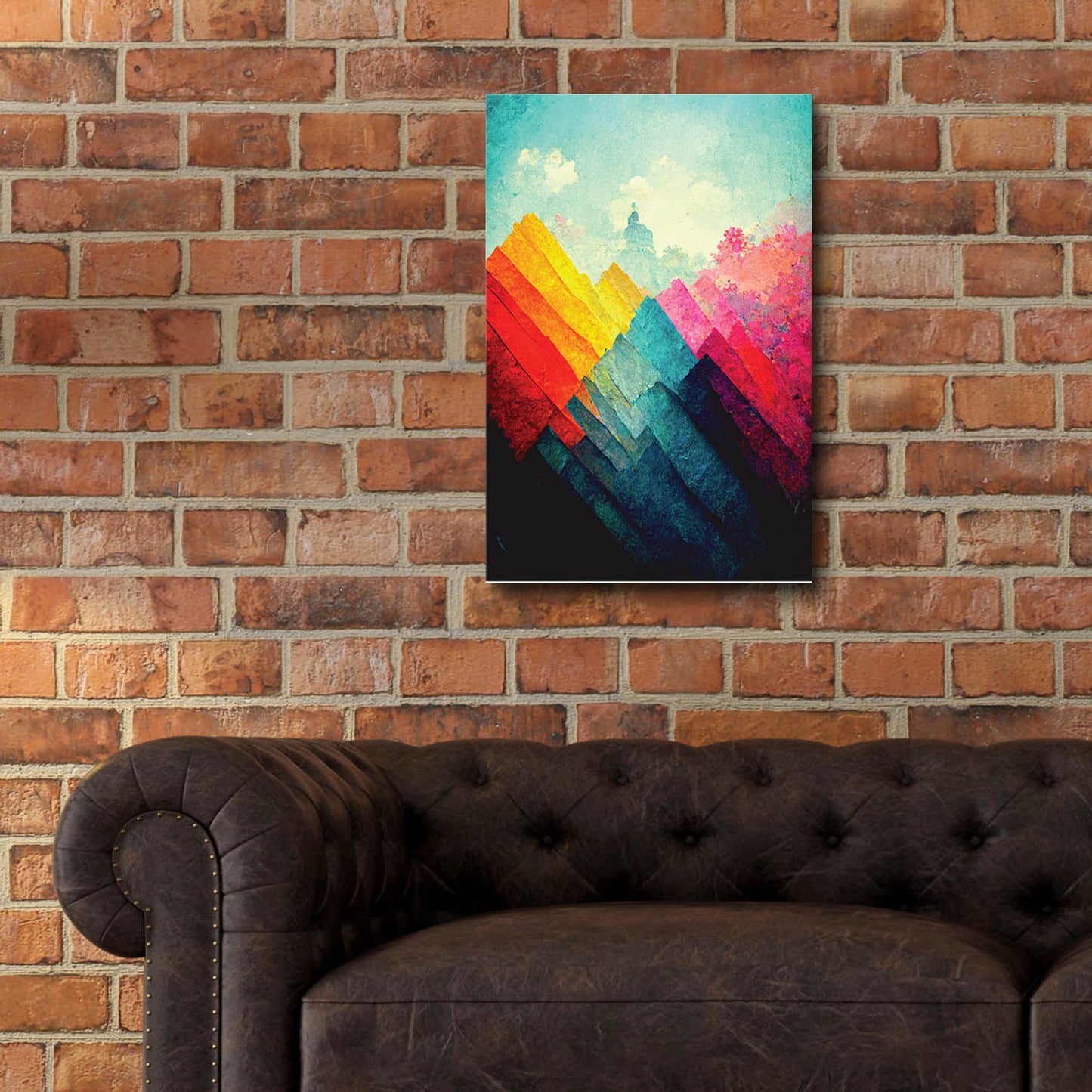 Epic Art 'Change Of Scenery 1' by Romantz Art, Acrylic Glass Wall Art,16x24