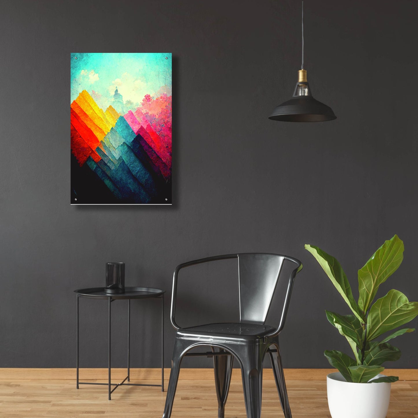 Epic Art 'Change Of Scenery 1' by Romantz Art, Acrylic Glass Wall Art,24x36