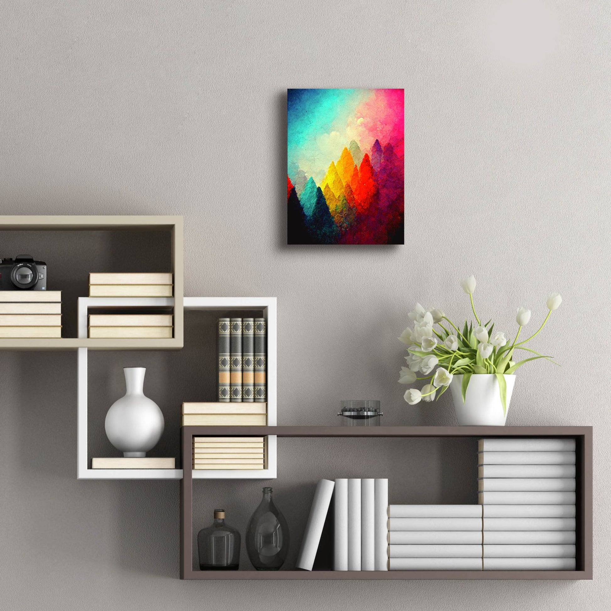 Epic Art 'Change Of Scenery 2' by Romantz Art, Acrylic Glass Wall Art,12x16