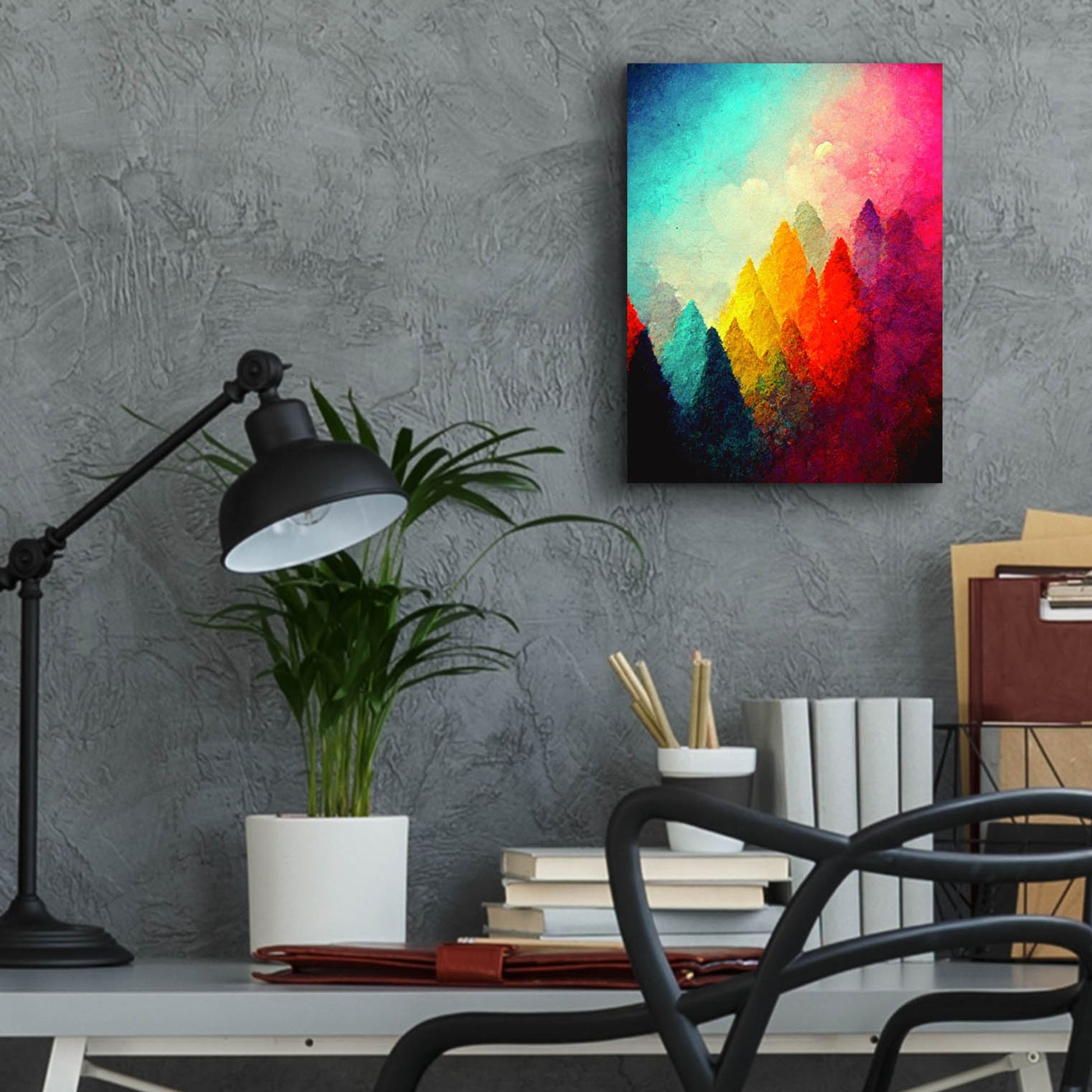 Epic Art 'Change Of Scenery 2' by Romantz Art, Acrylic Glass Wall Art,12x16