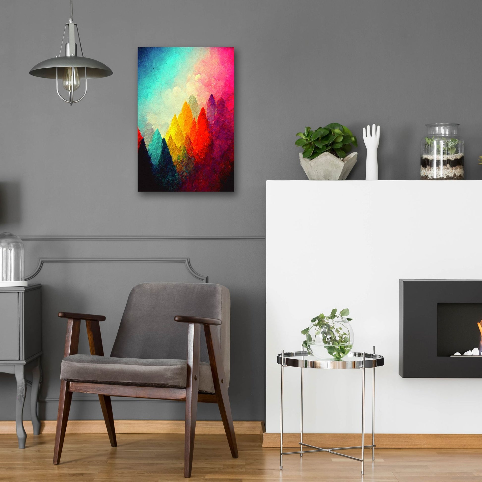 Epic Art 'Change Of Scenery 2' by Romantz Art, Acrylic Glass Wall Art,16x24