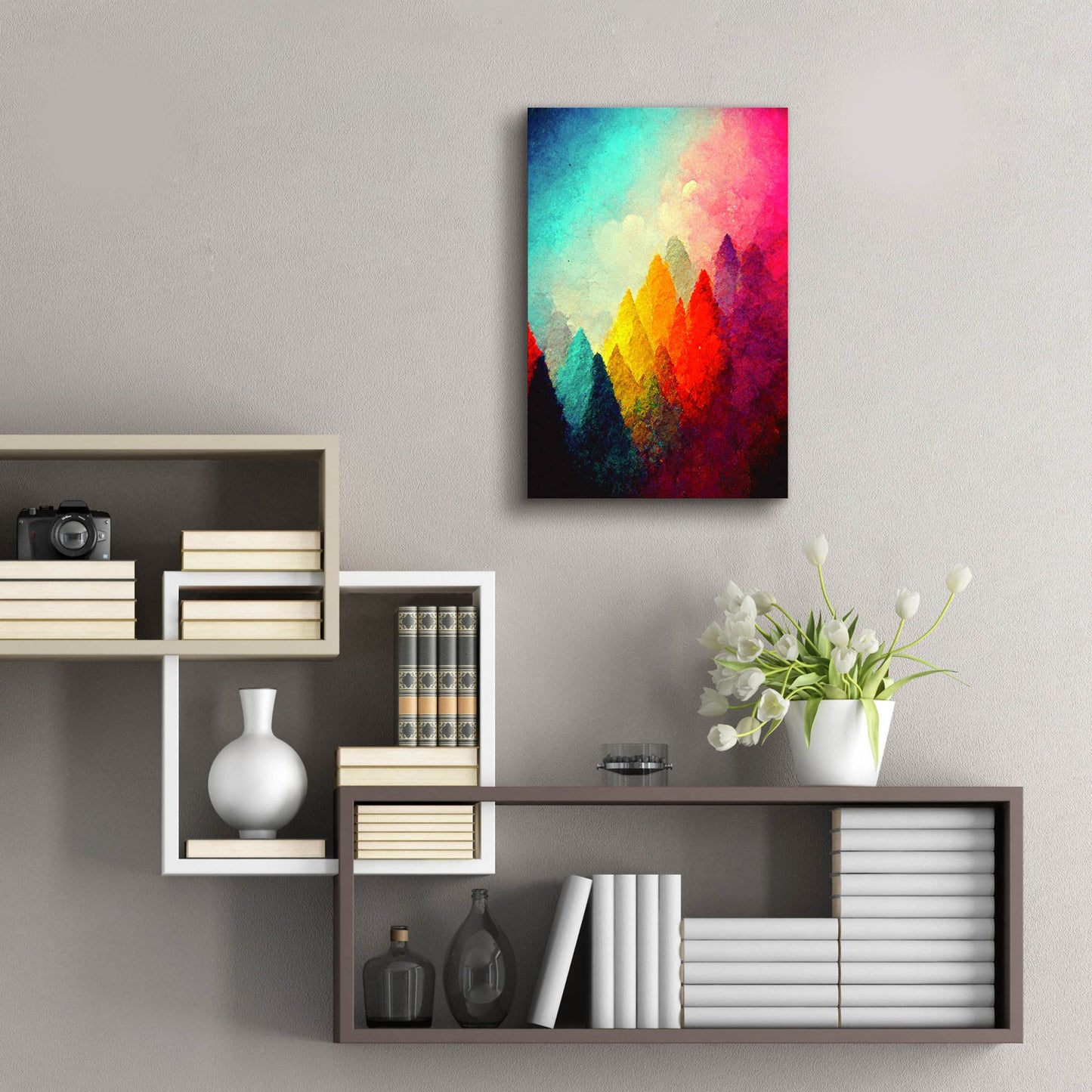 Epic Art 'Change Of Scenery 2' by Romantz Art, Acrylic Glass Wall Art,16x24