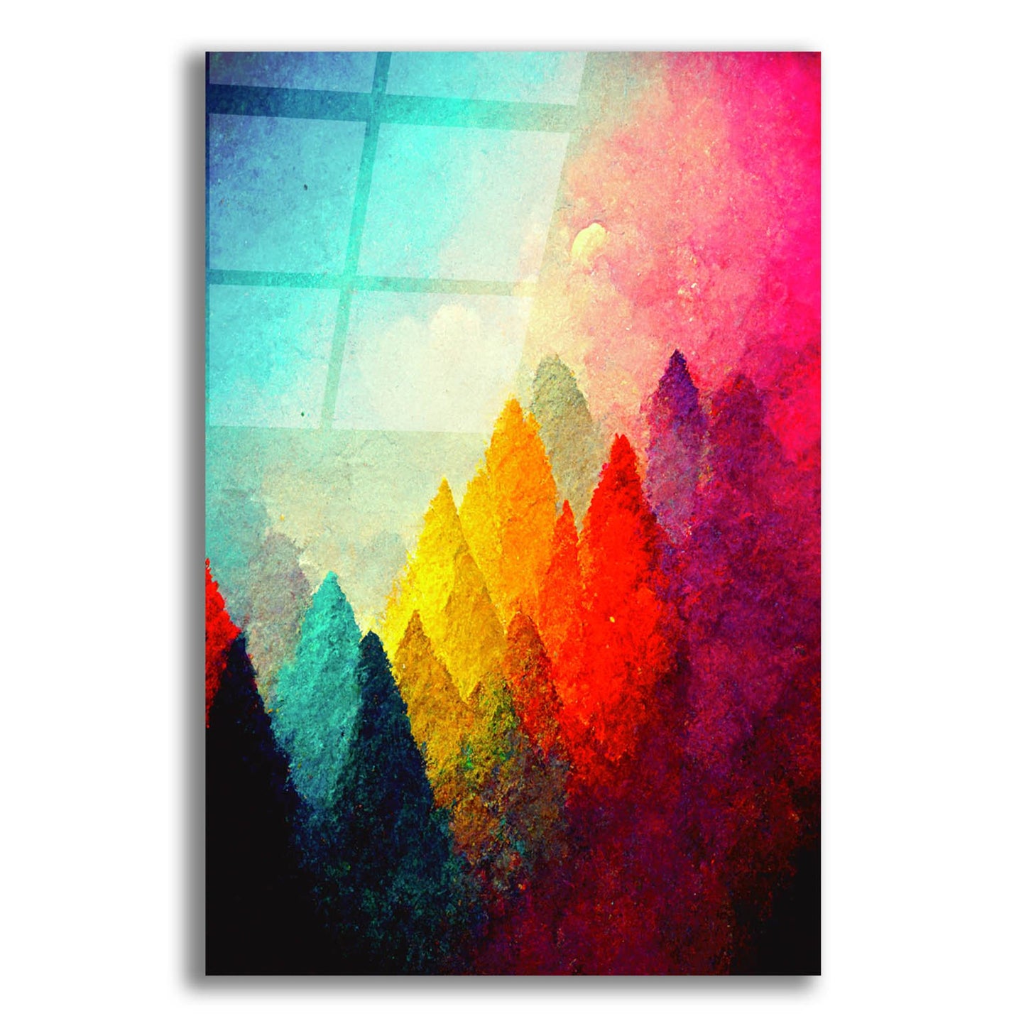 Epic Art 'Change Of Scenery 2' by Romantz Art, Acrylic Glass Wall Art,16x24