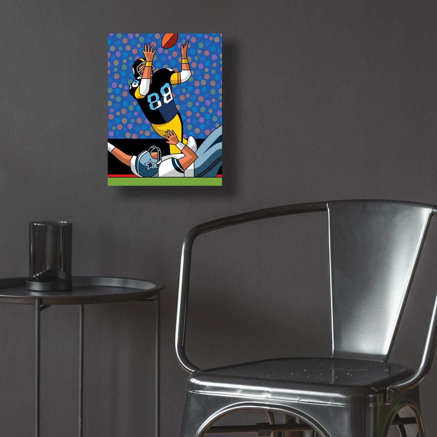 Epic Art 'Lynn Swann Super Bowl Catch' by Ron Magnes, Acrylic Glass Wall Art,12x16