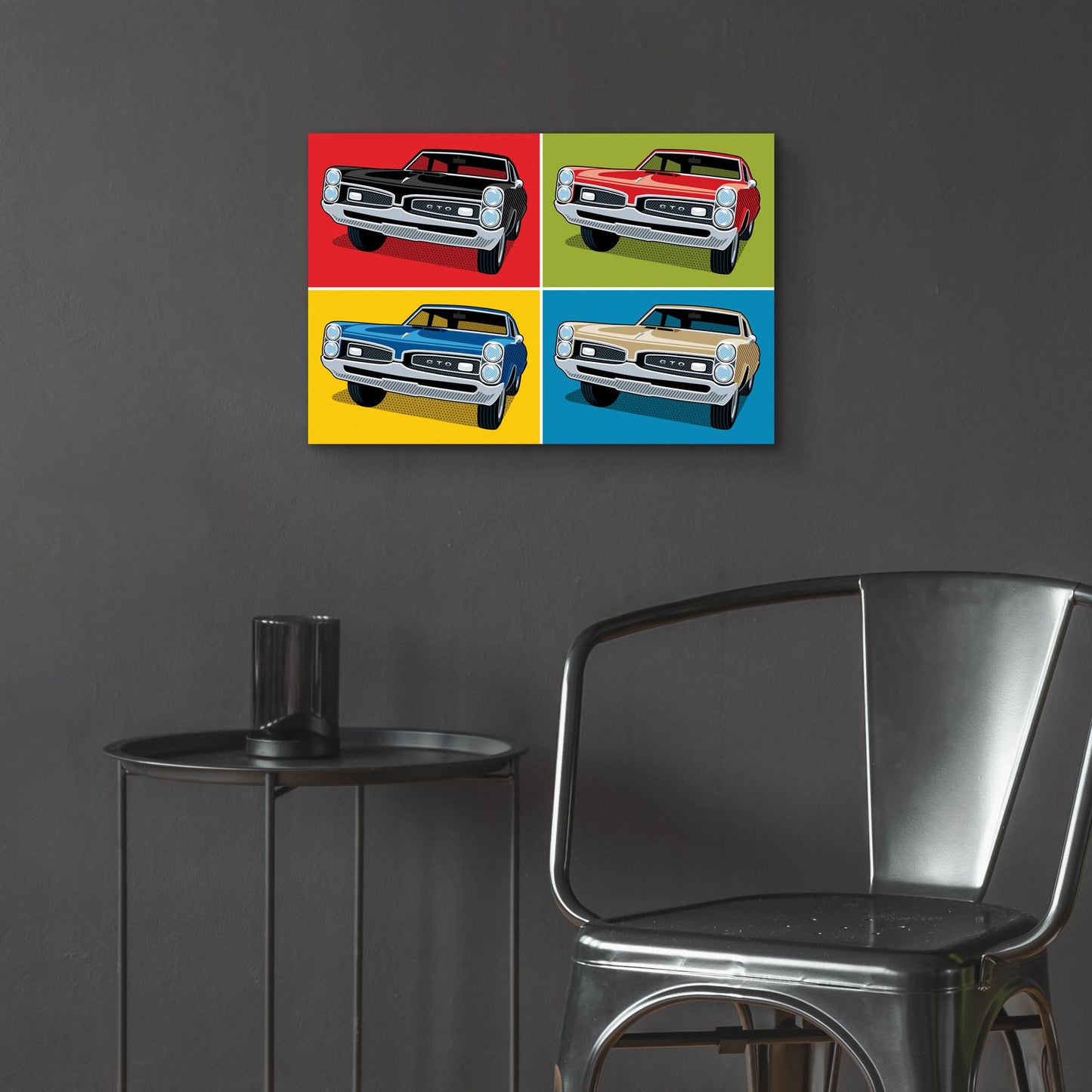 Epic Art '1967 GTO Classic Car' by Ron Magnes, Acrylic Glass Wall Art,24x16