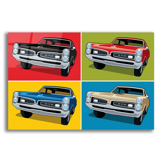 Epic Art '1967 GTO Classic Car' by Ron Magnes, Acrylic Glass Wall Art