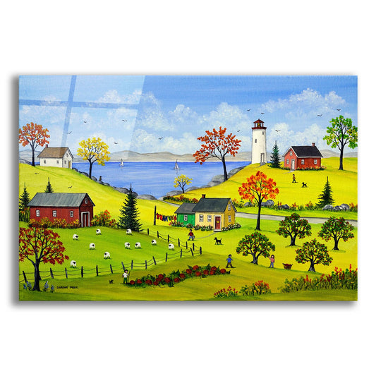 Epic Art 'Bucolic Autumn' by Sharon Mark, Acrylic Glass Wall Art