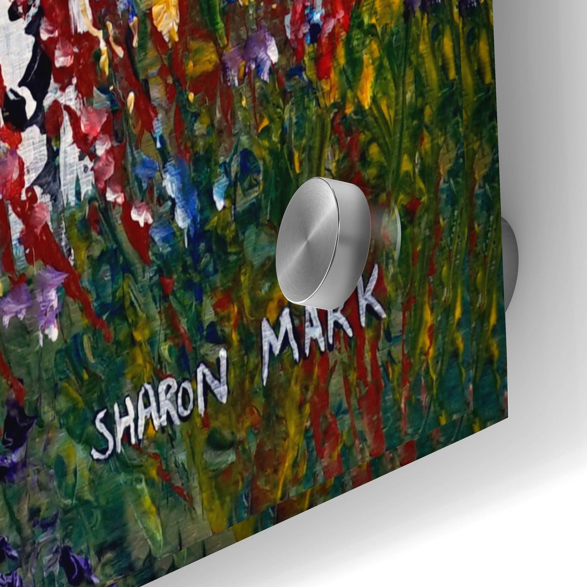 Epic Art 'Dark Water' by Sharon Mark, Acrylic Glass Wall Art,24x36