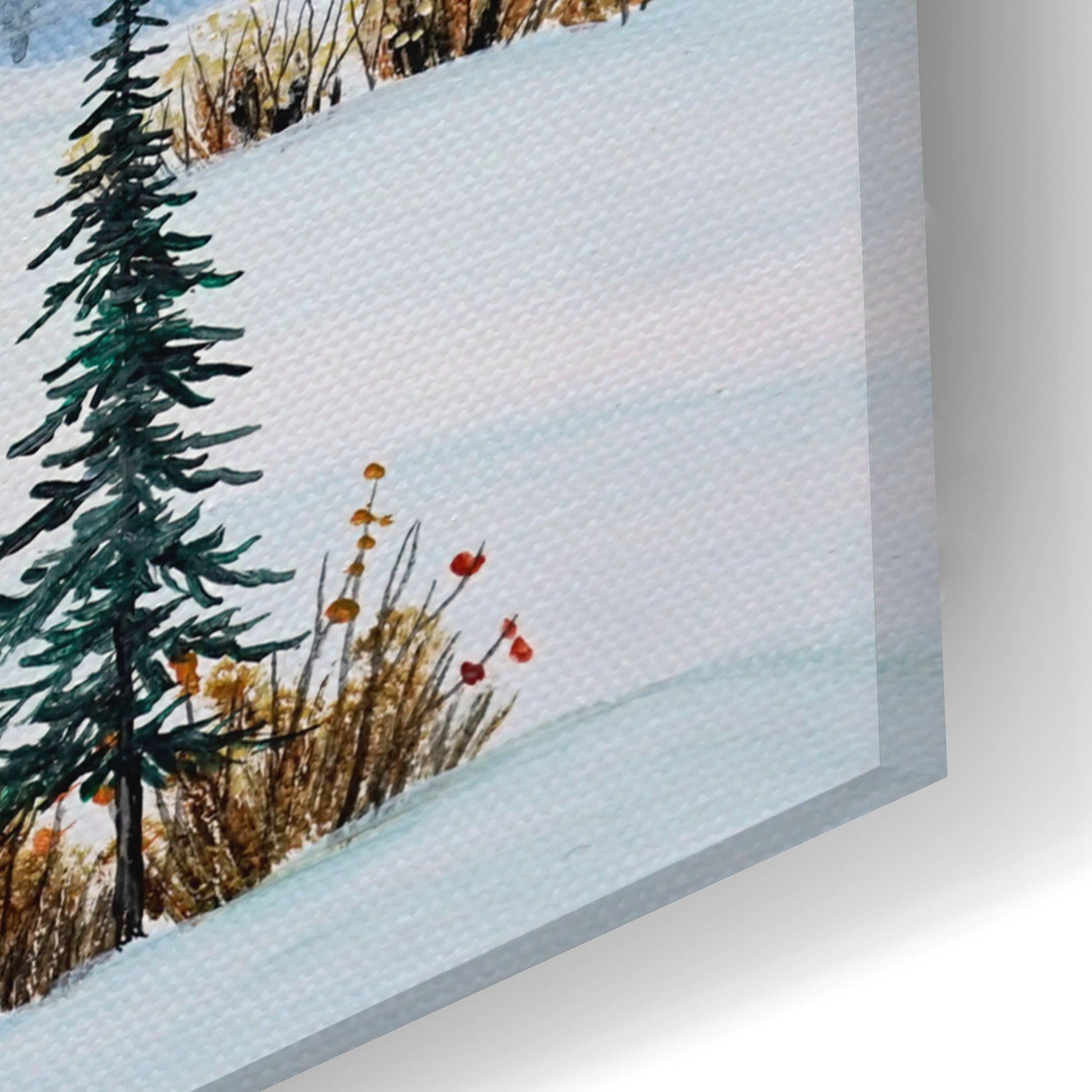 Epic Art 'Time for a Sleigh Ride' by Sharon Mark, Acrylic Glass Wall Art,24x16