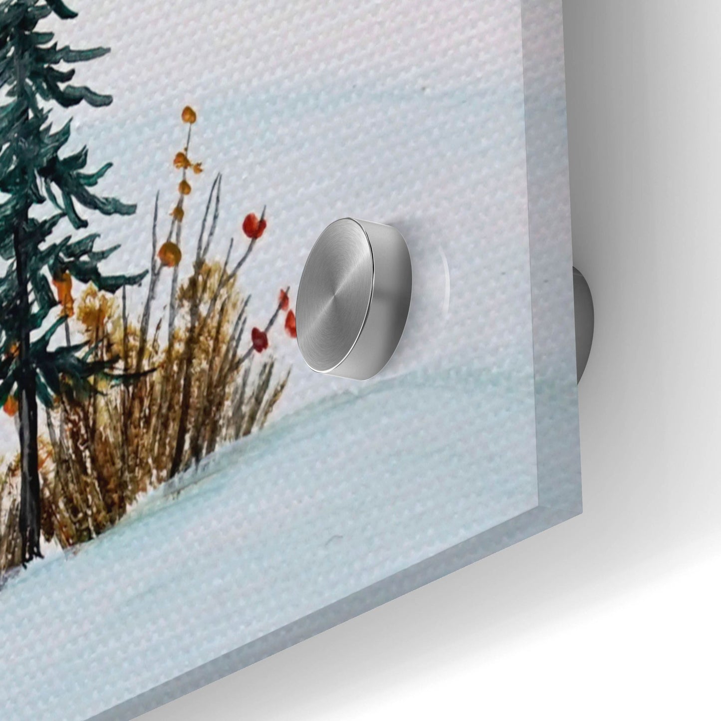 Epic Art 'Time for a Sleigh Ride' by Sharon Mark, Acrylic Glass Wall Art,36x24
