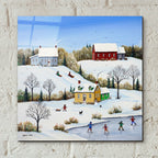 Epic Art 'We Love to Play' by Sharon Mark, Acrylic Glass Wall Art,12x12