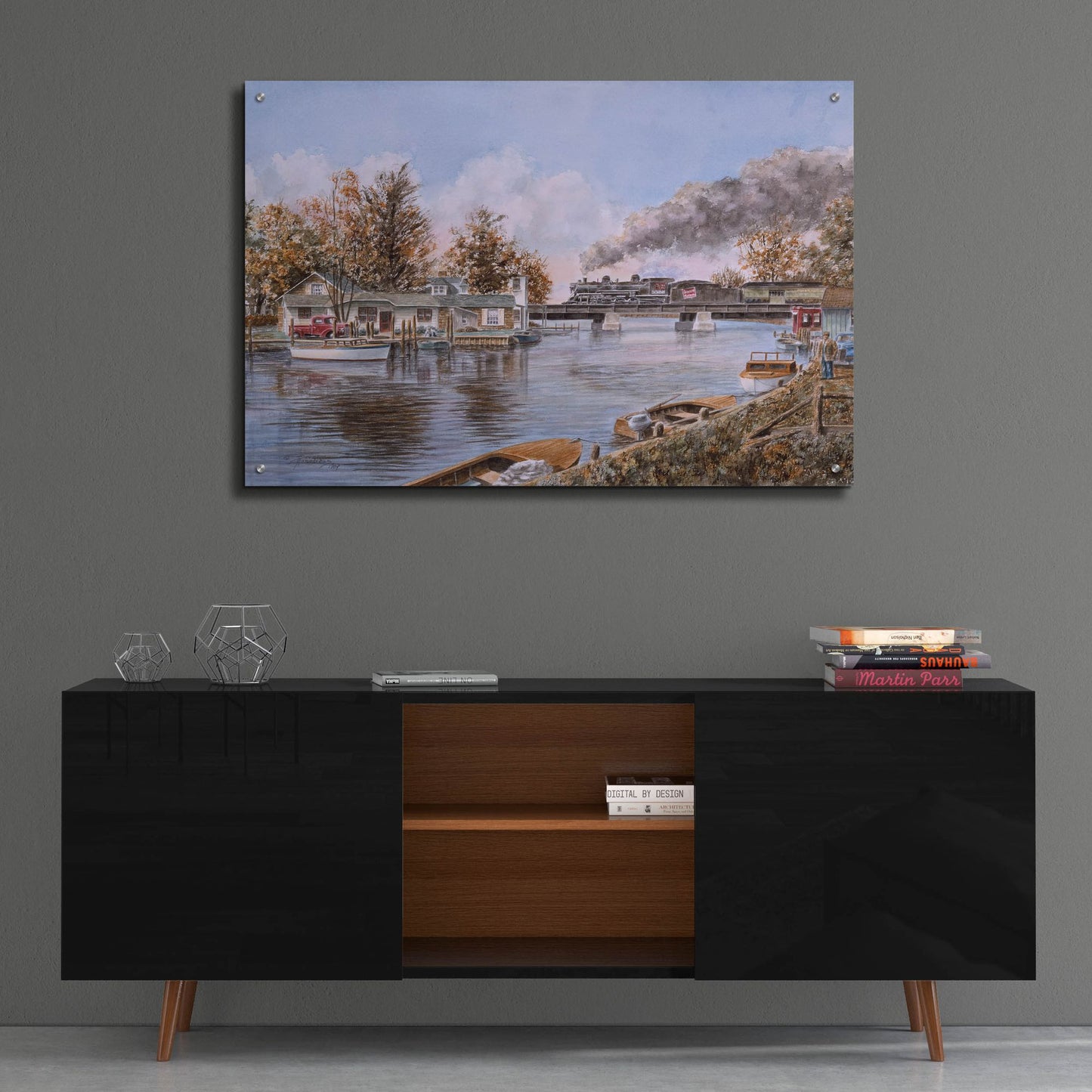 Epic Art 'Belle River, Ontario' by Stanton Manolakas, Acrylic Glass Wall Art,36x24