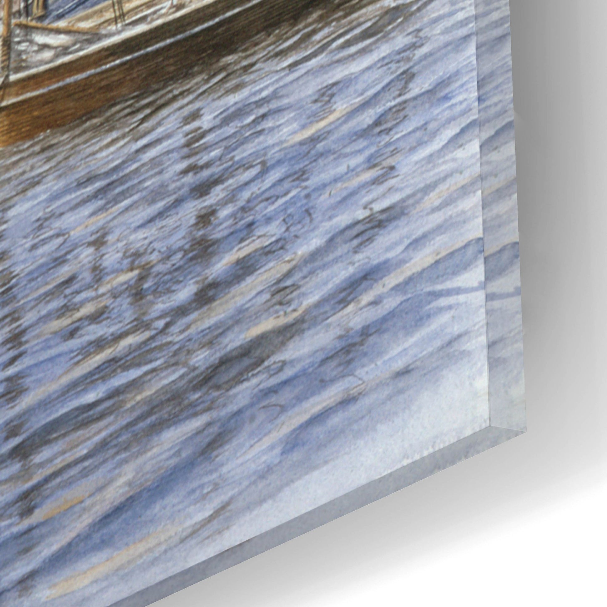 Epic Art 'Nantucket, Ca. 1865' by Stanton Manolakas, Acrylic Glass Wall Art,16x12