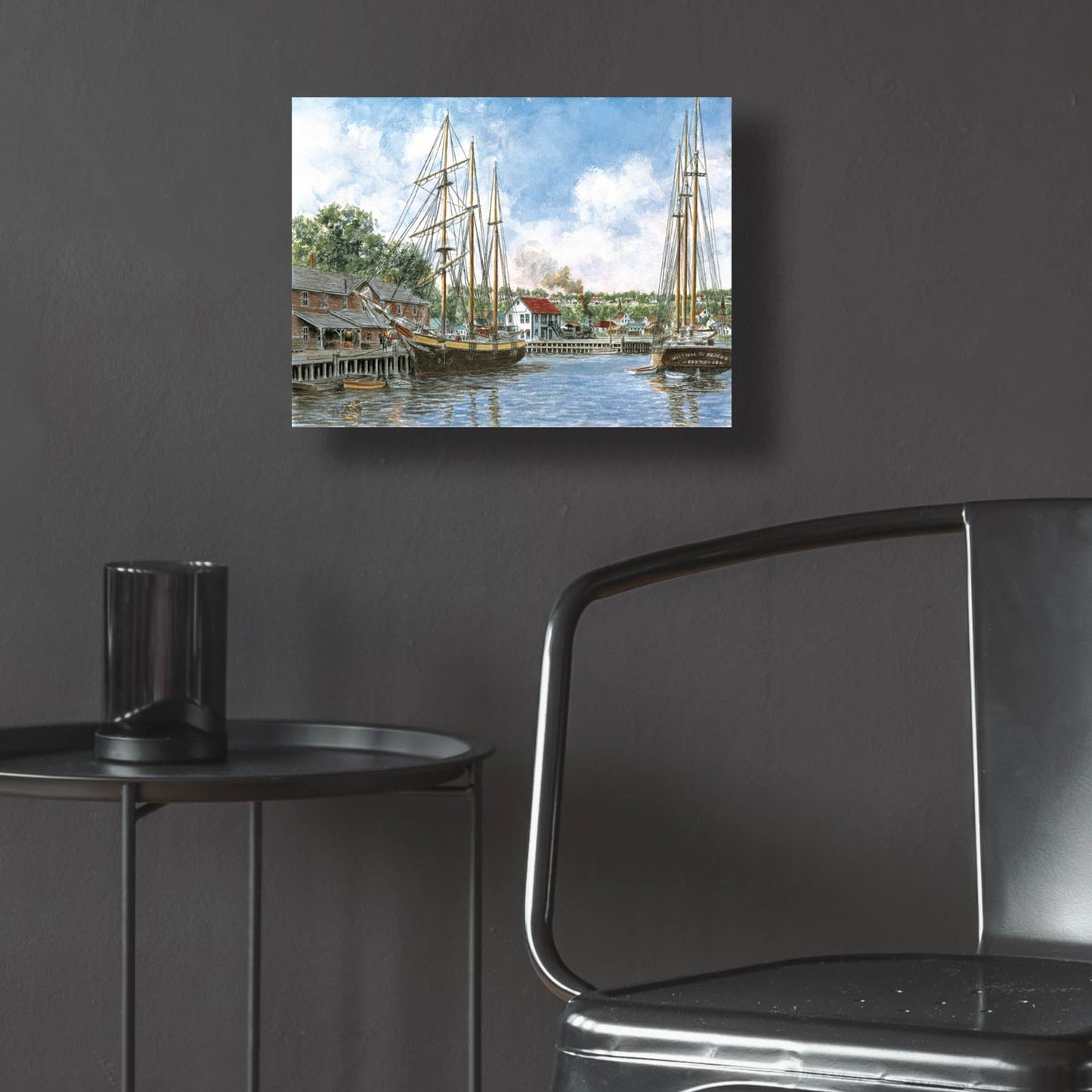 Epic Art 'The Marshall Toothpick Factory' by Stanton Manolakas, Acrylic Glass Wall Art,16x12