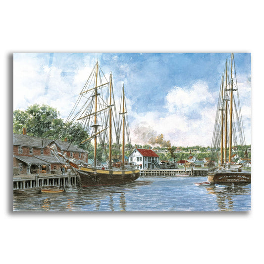 Epic Art 'The Marshall Toothpick Factory' by Stanton Manolakas, Acrylic Glass Wall Art
