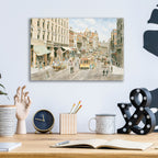 Epic Art 'Los Angeles, 3Rd & Spring' by Stanton Manolakas, Acrylic Glass Wall Art,16x12