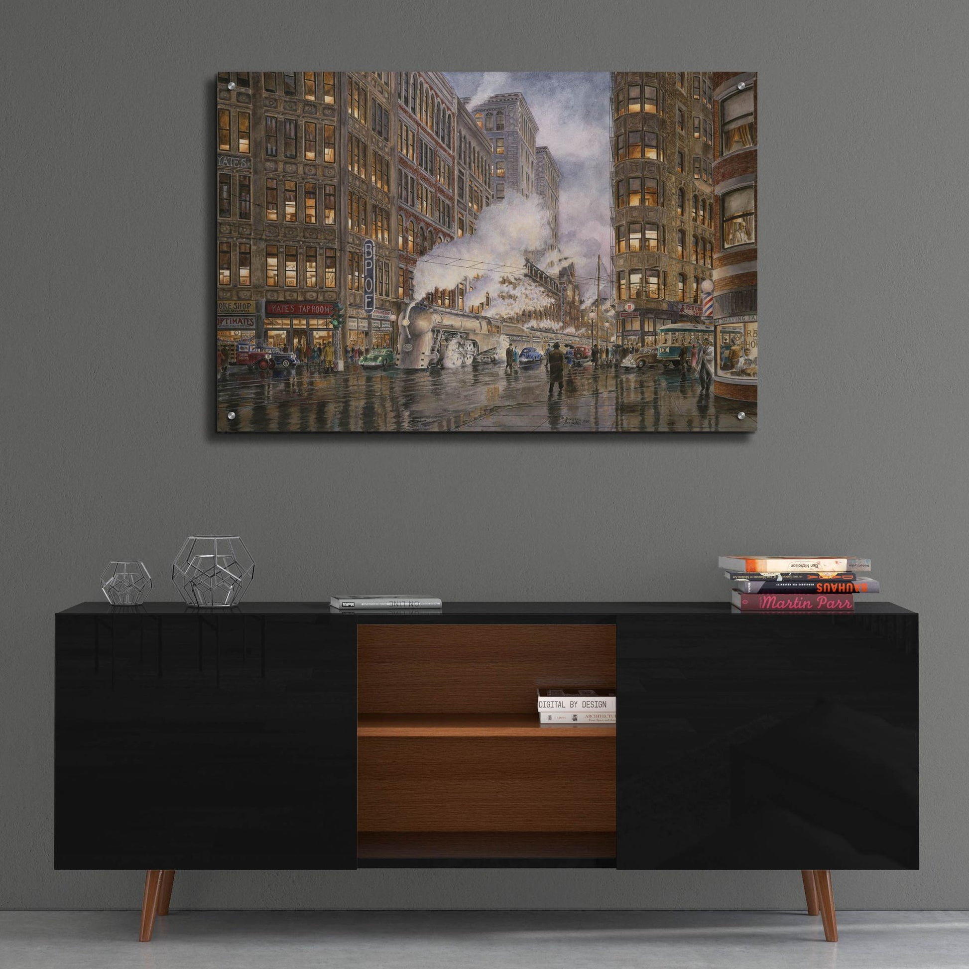 Epic Art '20Th Century Ltd. At Syracuse Ny 1936' by Stanton Manolakas, Acrylic Glass Wall Art,36x24