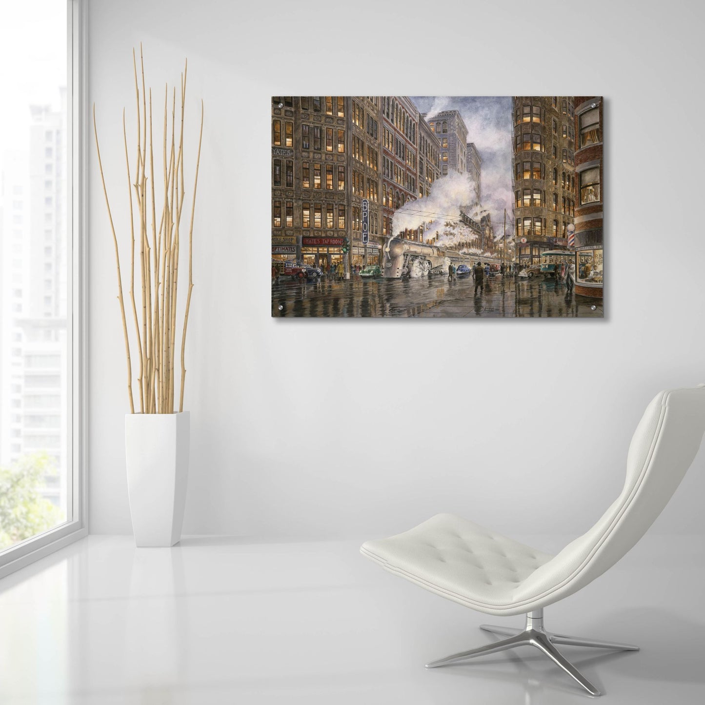 Epic Art '20Th Century Ltd. At Syracuse Ny 1936' by Stanton Manolakas, Acrylic Glass Wall Art,36x24