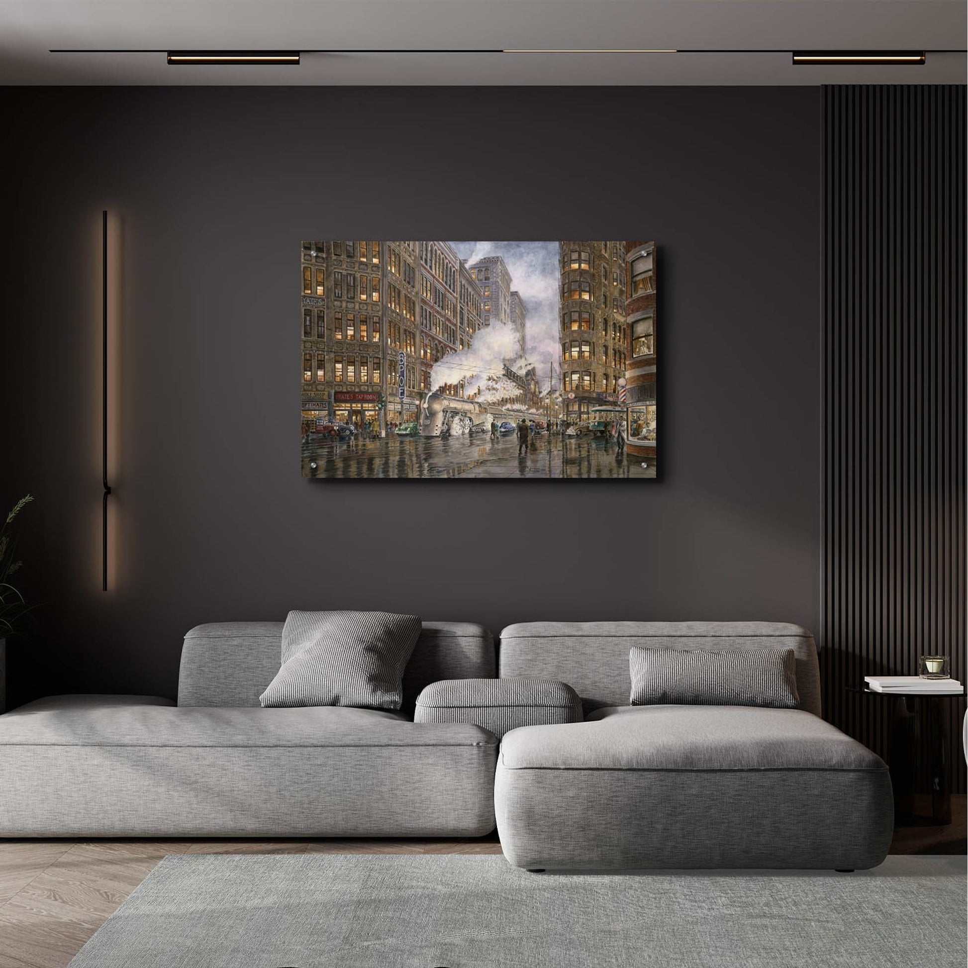 Epic Art '20Th Century Ltd. At Syracuse Ny 1936' by Stanton Manolakas, Acrylic Glass Wall Art,36x24