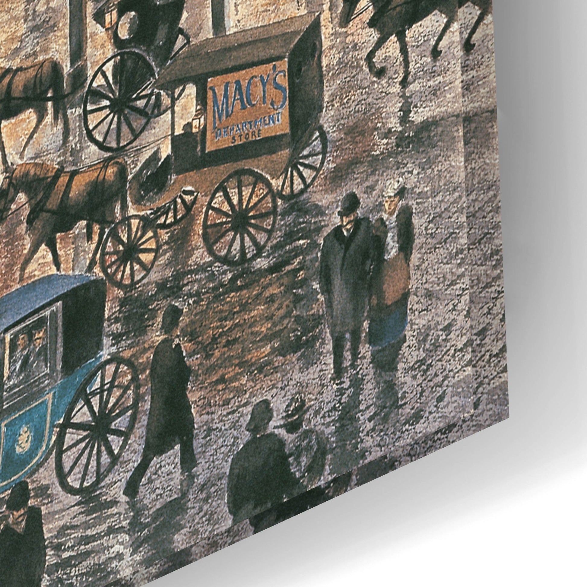 Epic Art 'Greely Square, NYC, Ca. 1896' by Stanton Manolakas, Acrylic Glass Wall Art,24x16