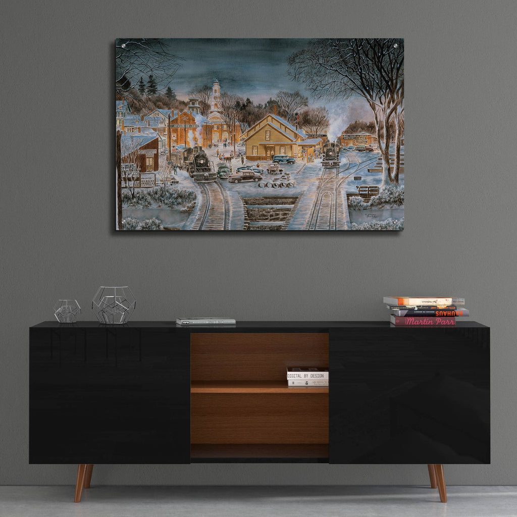 Epic Art 'The Homecoming' by Stanton Manolakas, Acrylic Glass Wall Art,36x24