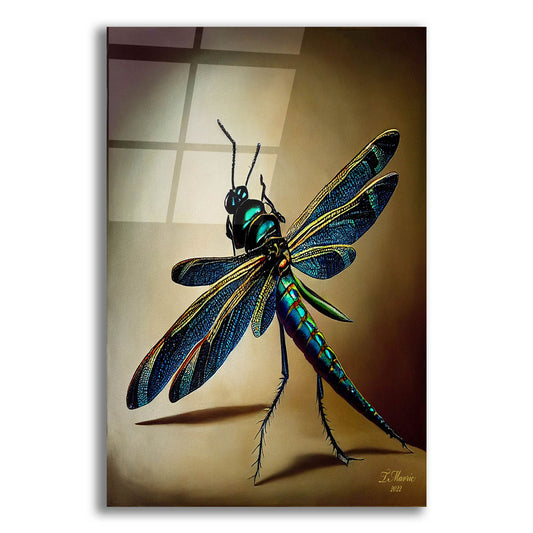 Epic Art 'Dragonfly' by Tanya Mavric, Acrylic Glass Wall Art