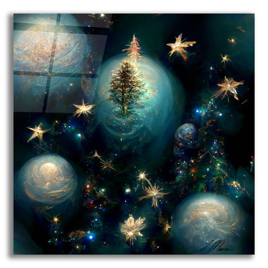 Epic Art 'Christmas Balls 1' by Tanya Mavric, Acrylic Glass Wall Art