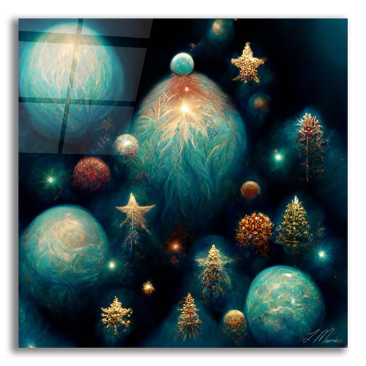 Epic Art 'Christmas Balls 2' by Tanya Mavric, Acrylic Glass Wall Art