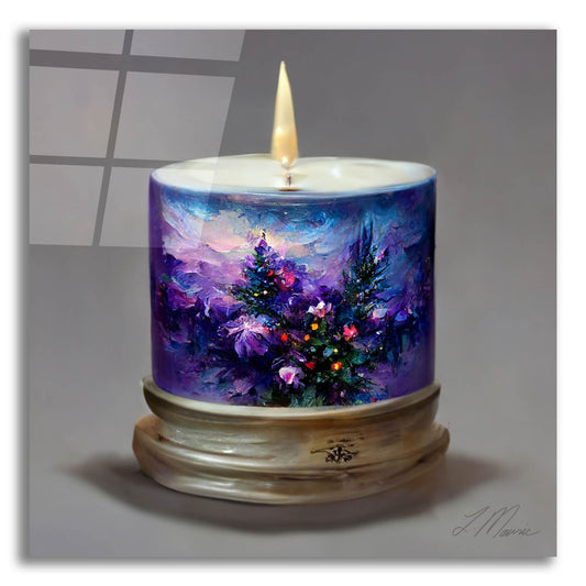 Epic Art 'Christmas Candle 4' by Tanya Mavric, Acrylic Glass Wall Art