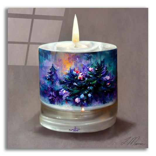 Epic Art 'Christmas Candle 5' by Tanya Mavric, Acrylic Glass Wall Art