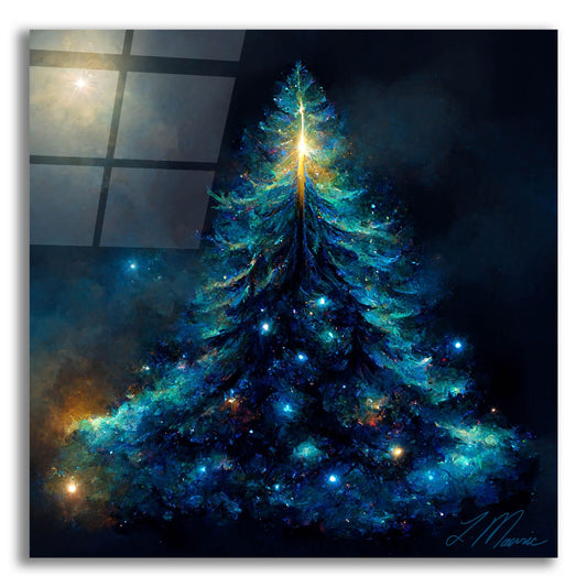 Epic Art 'Christmas Tree 1' by Tanya Mavric, Acrylic Glass Wall Art