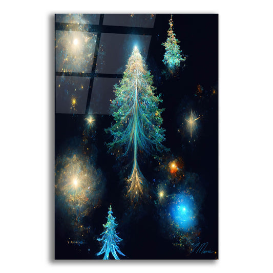 Epic Art 'Christmas Tree 4' by Tanya Mavric, Acrylic Glass Wall Art