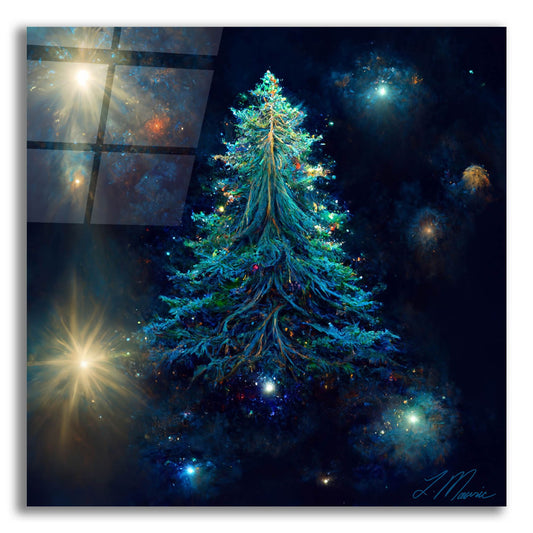 Epic Art 'Christmas Tree 5' by Tanya Mavric, Acrylic Glass Wall Art