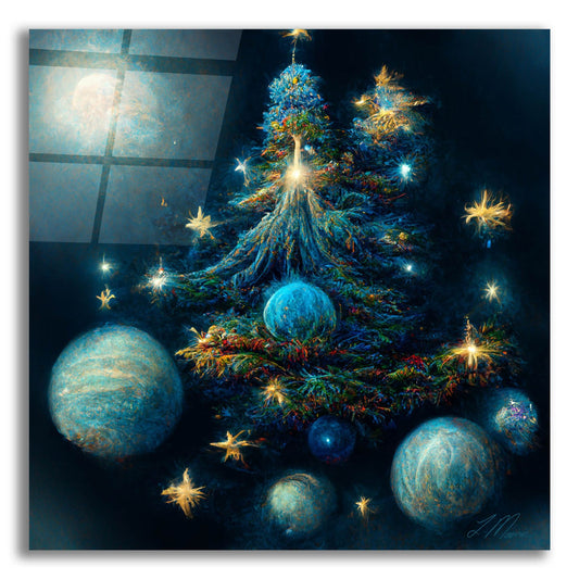 Epic Art 'Christmas Tree Collection 2' by Tanya Mavric, Acrylic Glass Wall Art