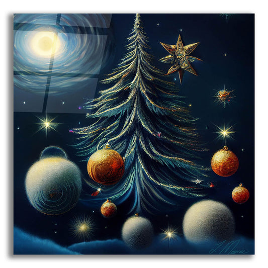 Epic Art 'Christmas Tree Collection 3' by Tanya Mavric, Acrylic Glass Wall Art