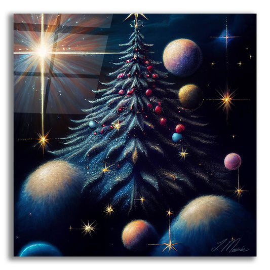 Epic Art 'Christmas Tree Collection 7' by Tanya Mavric, Acrylic Glass Wall Art