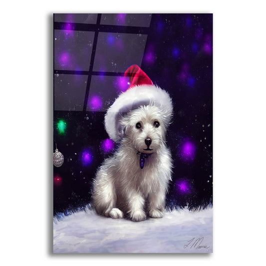 Epic Art 'I'm Wearing Santa's Hat' by Tanya Mavric, Acrylic Glass Wall Art