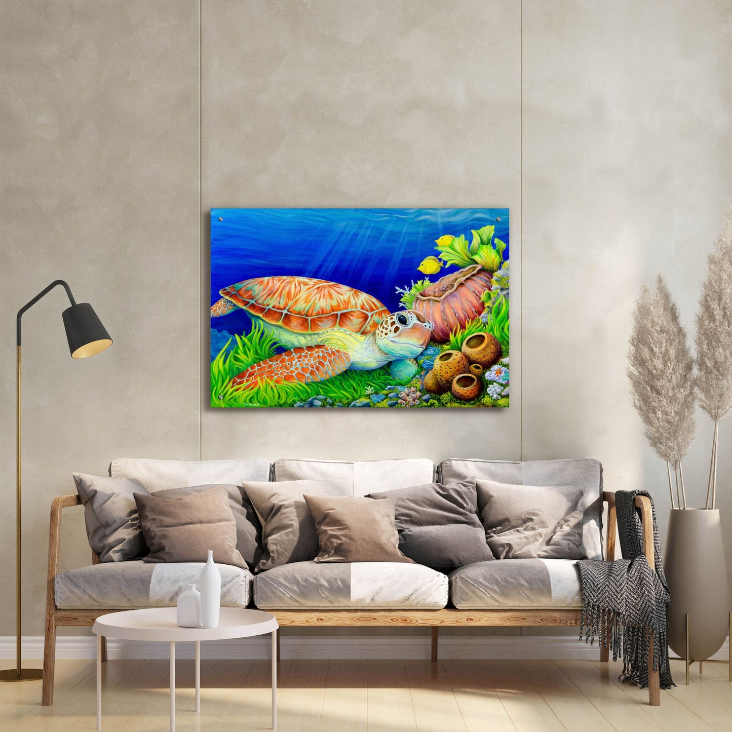 Epic Art 'Escape to Molokini' by Tim Marsh, Acrylic Glass Wall Art,36x24