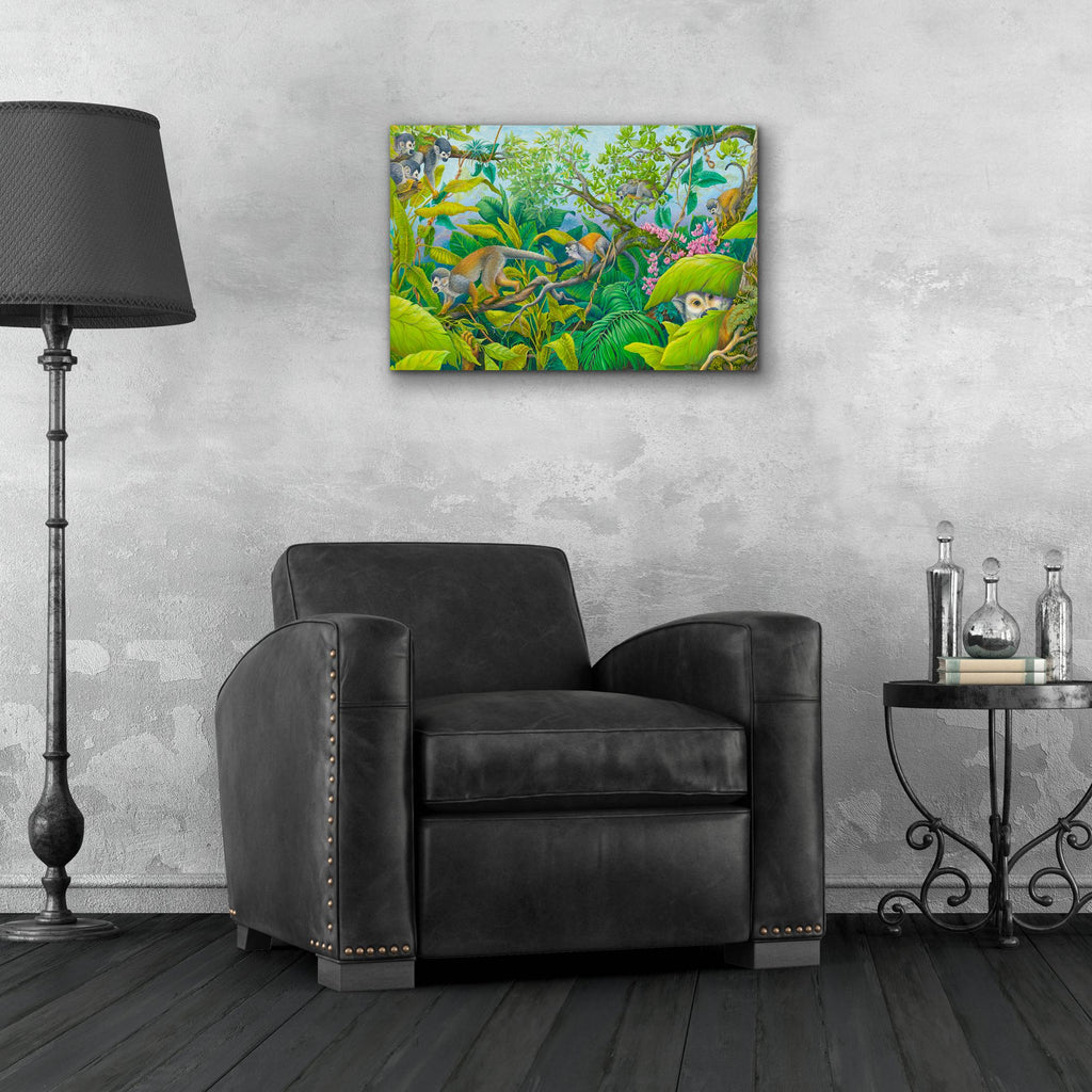 Epic Art 'High Society' by Tim Marsh, Acrylic Glass Wall Art,24x16