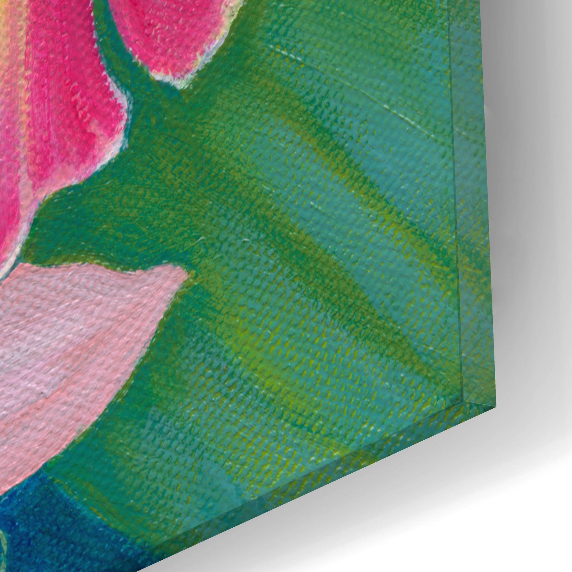 Epic Art 'Orchid Series 4' by Tim Marsh, Acrylic Glass Wall Art,12x12