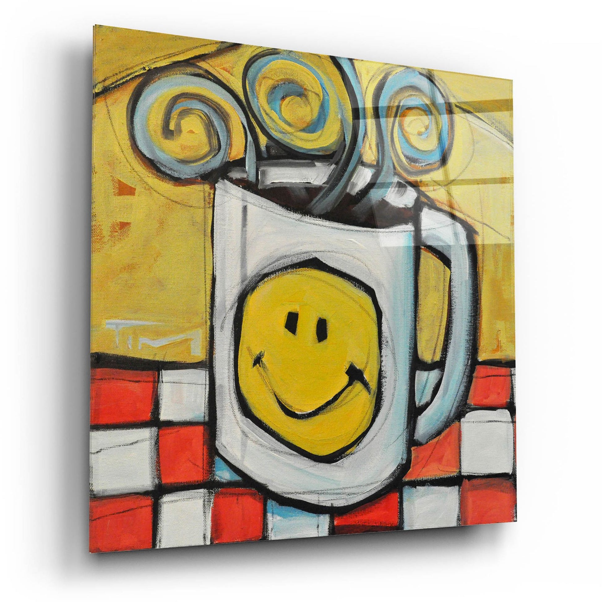 Epic Art 'Coffee Cup 1' by Tim Nyberg, Acrylic Glass Wall Art,12x12