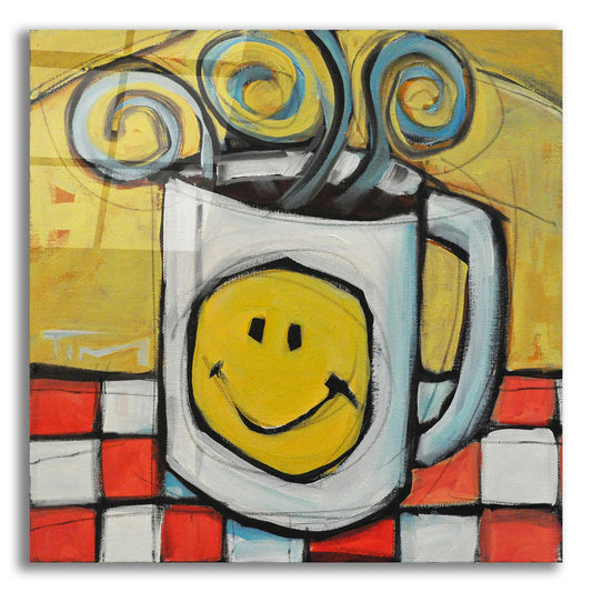 Epic Art 'Coffee Cup 1' by Tim Nyberg, Acrylic Glass Wall Art