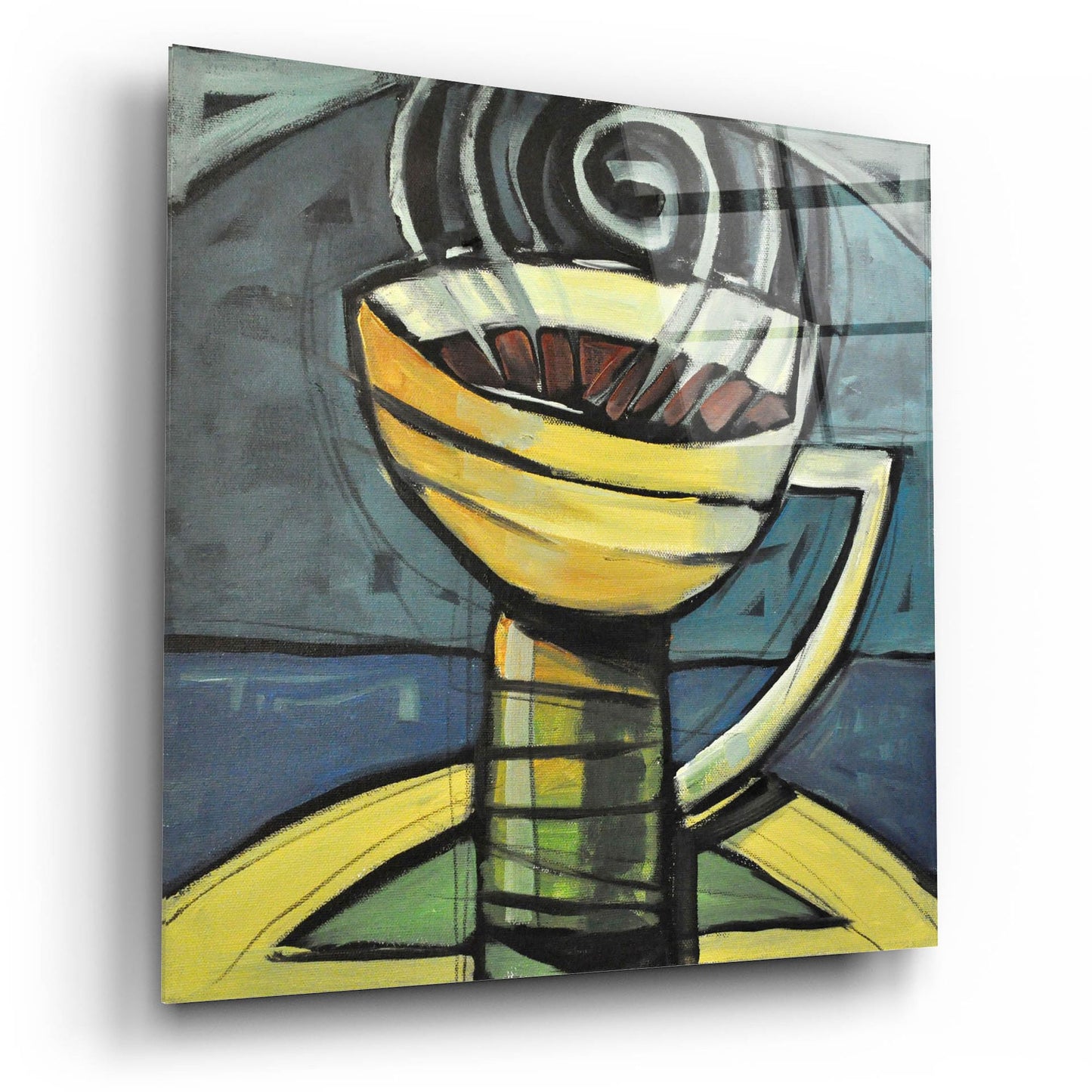 Epic Art 'Coffee Cup 3' by Tim Nyberg, Acrylic Glass Wall Art,12x12