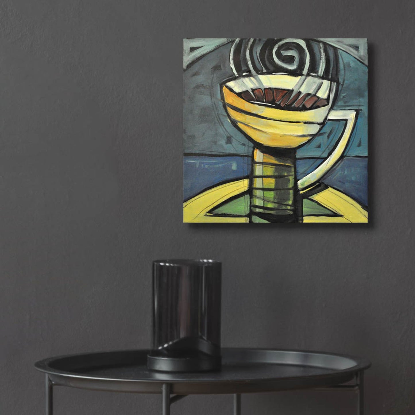 Epic Art 'Coffee Cup 3' by Tim Nyberg, Acrylic Glass Wall Art,12x12