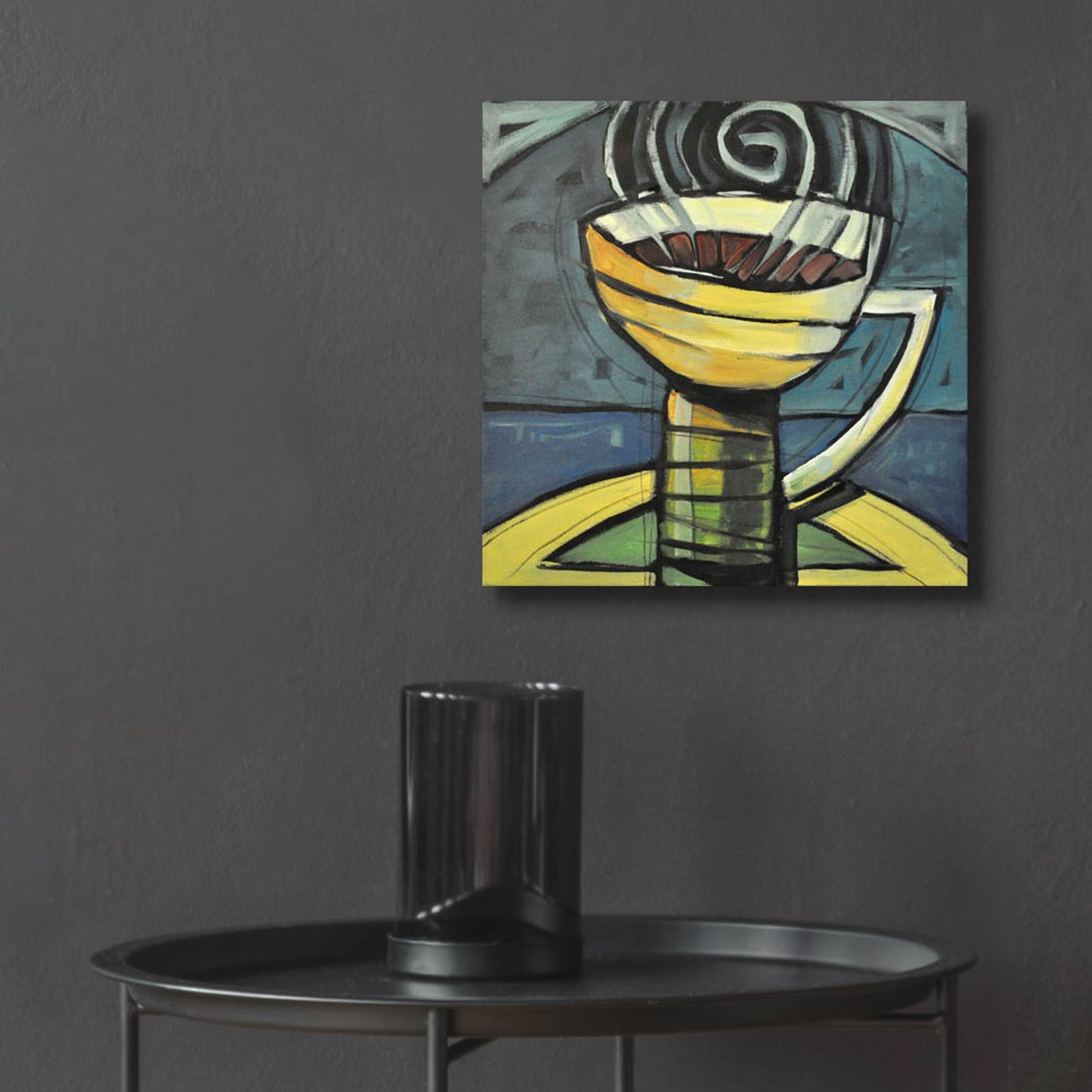 Epic Art 'Coffee Cup 3' by Tim Nyberg, Acrylic Glass Wall Art,12x12