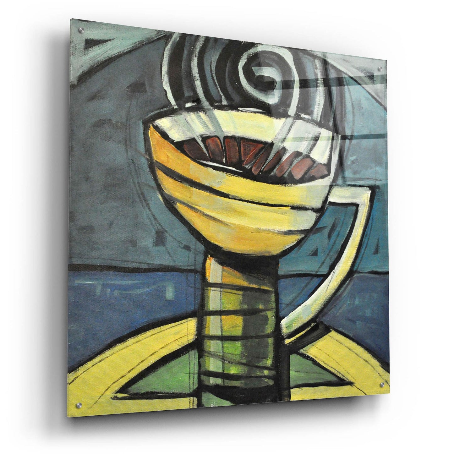 Epic Art 'Coffee Cup 3' by Tim Nyberg, Acrylic Glass Wall Art,36x36