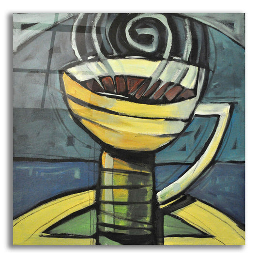 Epic Art 'Coffee Cup 3' by Tim Nyberg, Acrylic Glass Wall Art