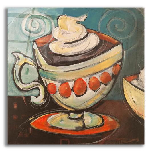 Epic Art 'Cup Of Mocha' by Tim Nyberg, Acrylic Glass Wall Art