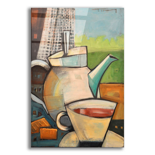 Epic Art 'Tea Time' by Tim Nyberg, Acrylic Glass Wall Art